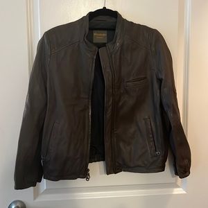 Madewell leather jacket